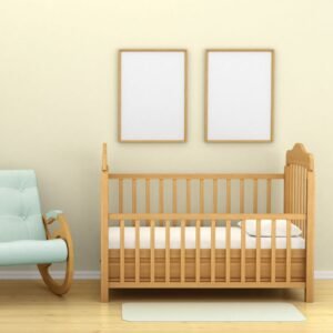 CAVLIT Baby Convertible Crib